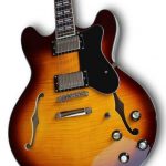 335 Style Custom Guitar - Burst FInish