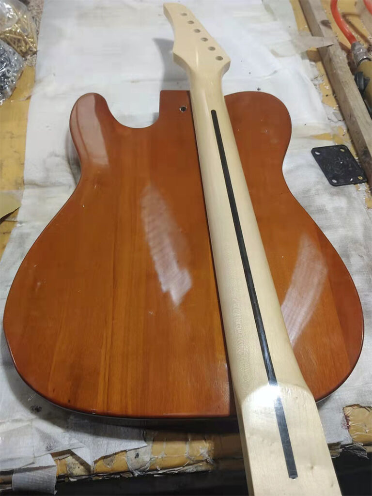 Electric Guitar Body and Neck