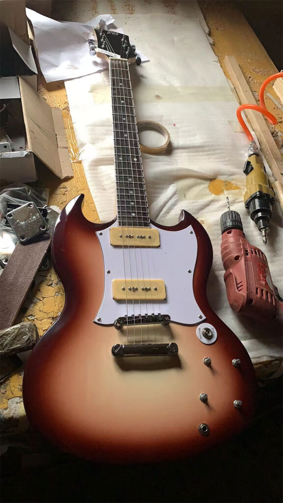 Final Setup - Custom Electric Guitar